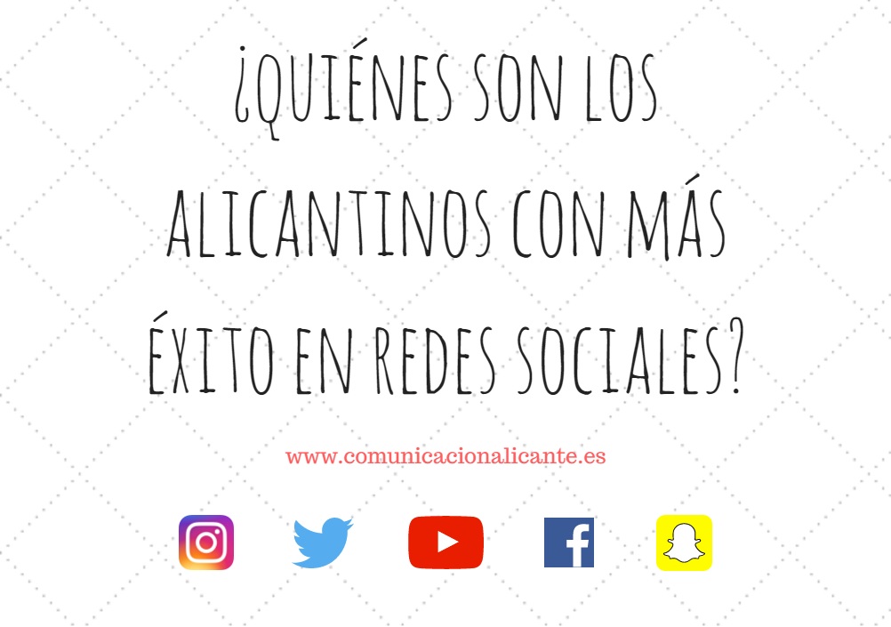 Hay muchos influencers de Alicante que se ganan la vida profesionalmente en internet y las redes sociales.