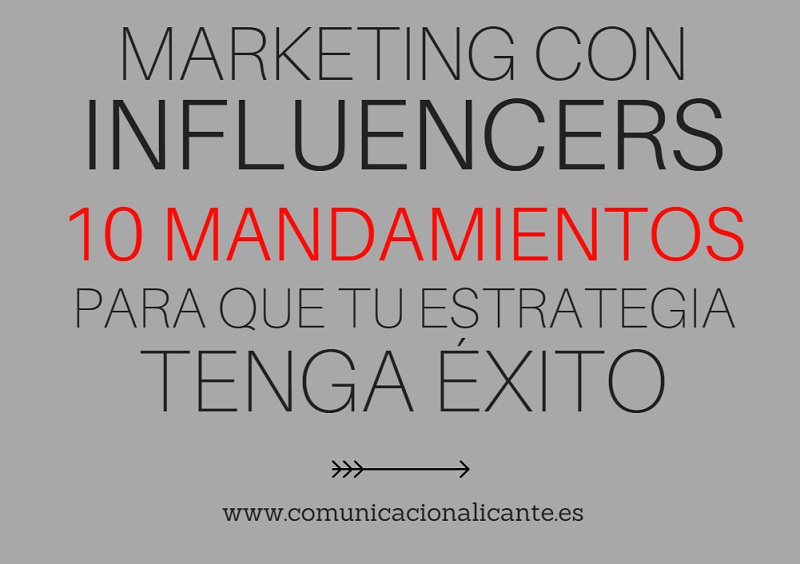 El marketing con influencers no sirve de gran cosa si se hace a la ligera y sin unas nociones fundamentales.