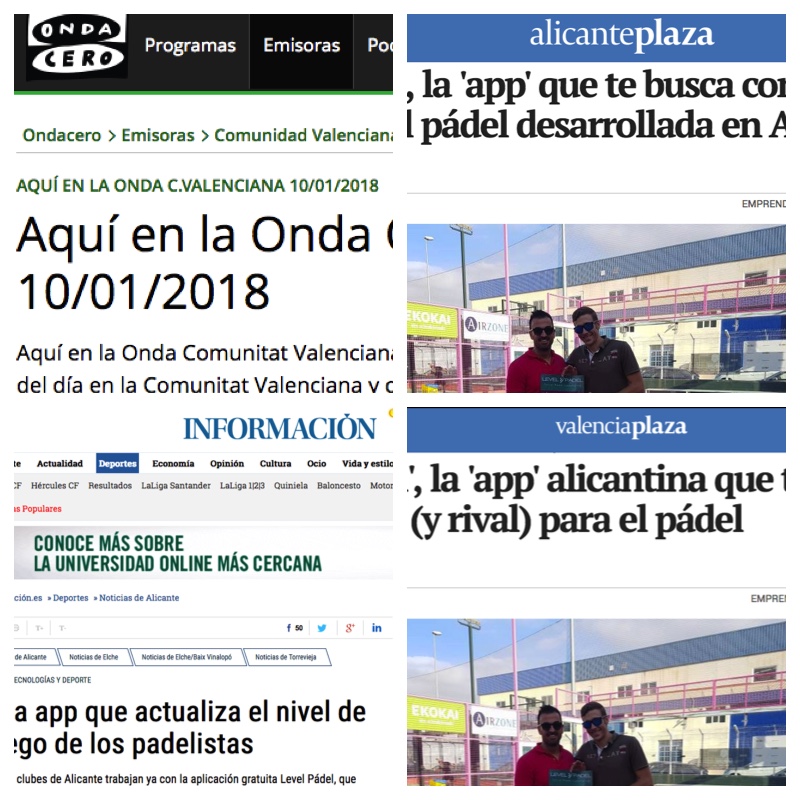 Level Padel, en la prensa